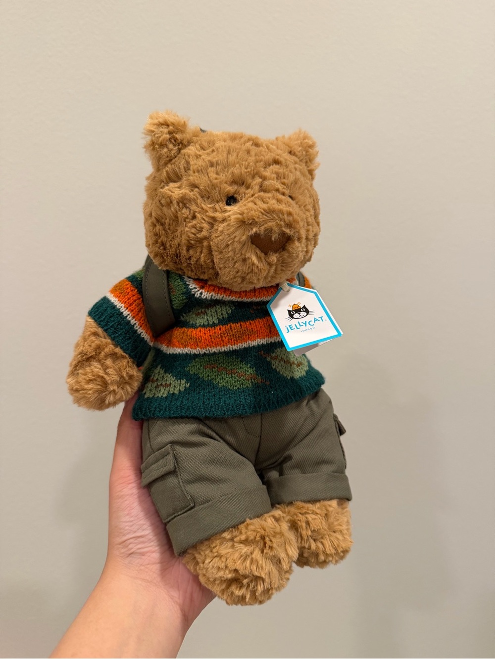 Jellycat Bartholomew Bear ‘Hiking’